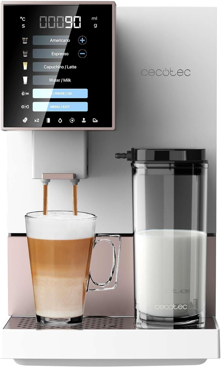 Ekspres automatyczny Cecotec Cremmaet Compactccino White Rose