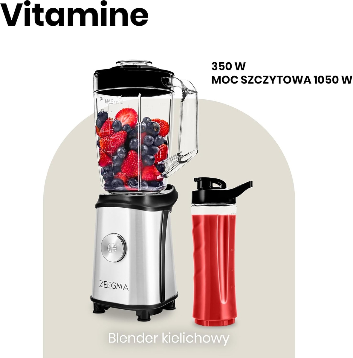 Blender kielichowy ZEEGMA ZE-VITAMINE