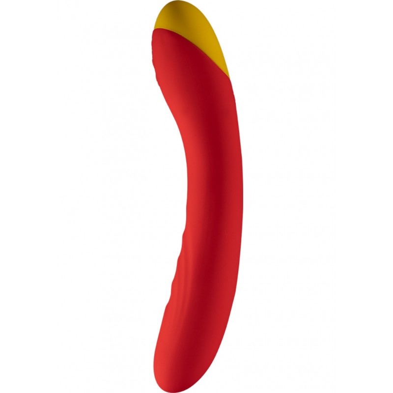 Aksamitnie gładki wibrator punktu G 