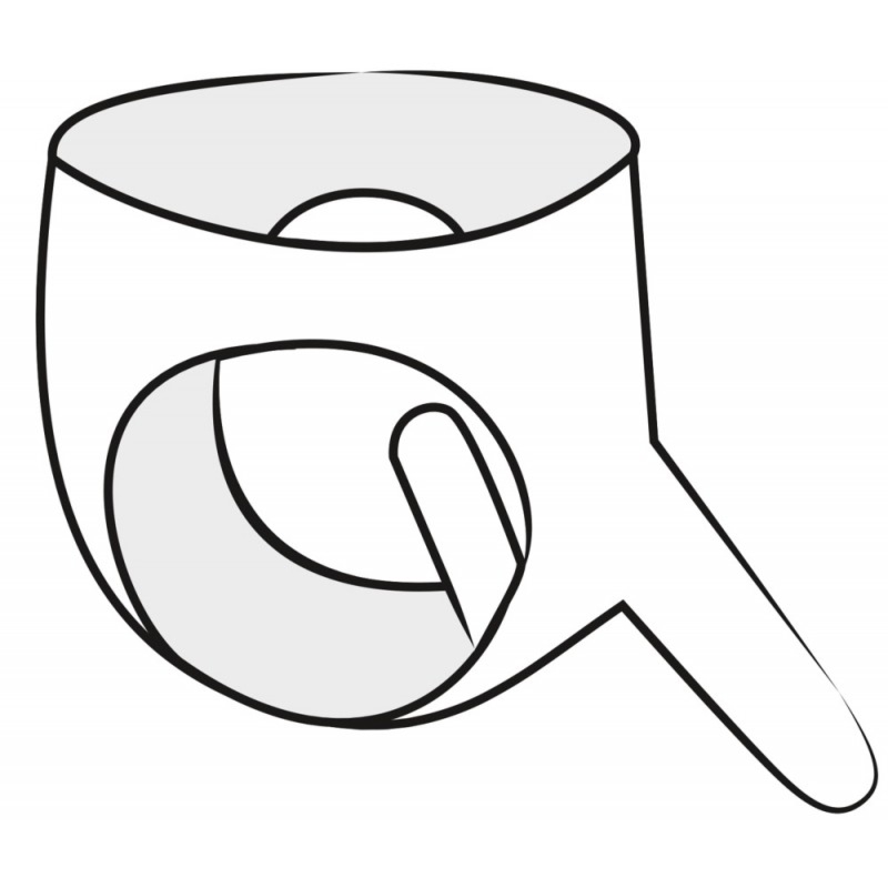 Majtki lateksowe Strap-On