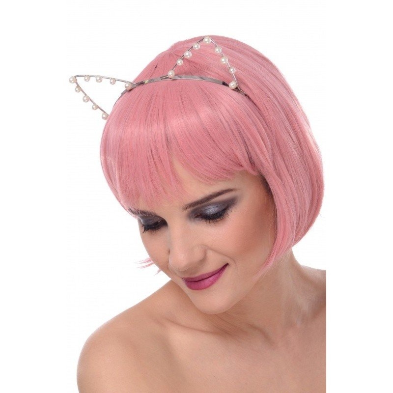 Sexi uszy kotki z perełkami