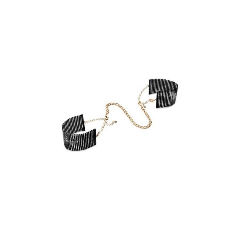 Czarne eleganckie kajdanki Bijoux Indiscrets