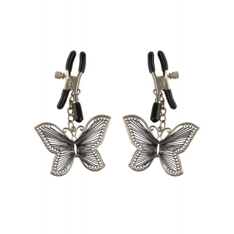 Klamerki na sutki z motylkami