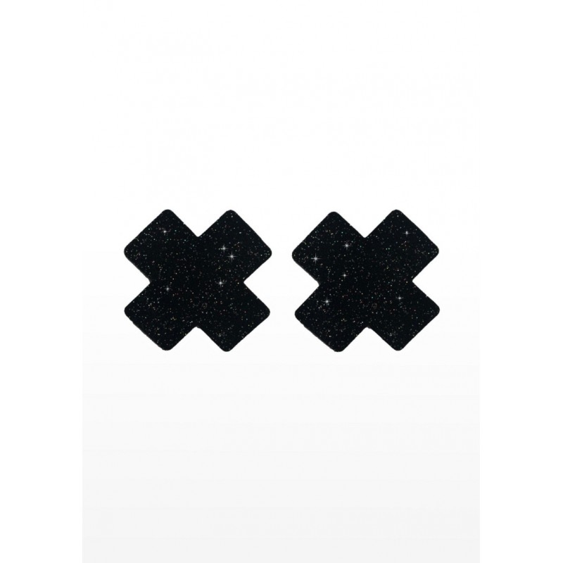 Czarne naklejki na sutki