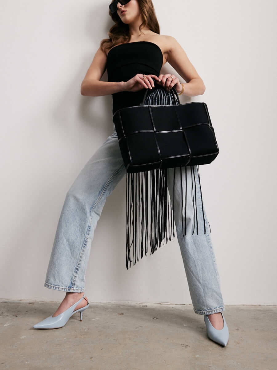 Shopper Celeste czarny