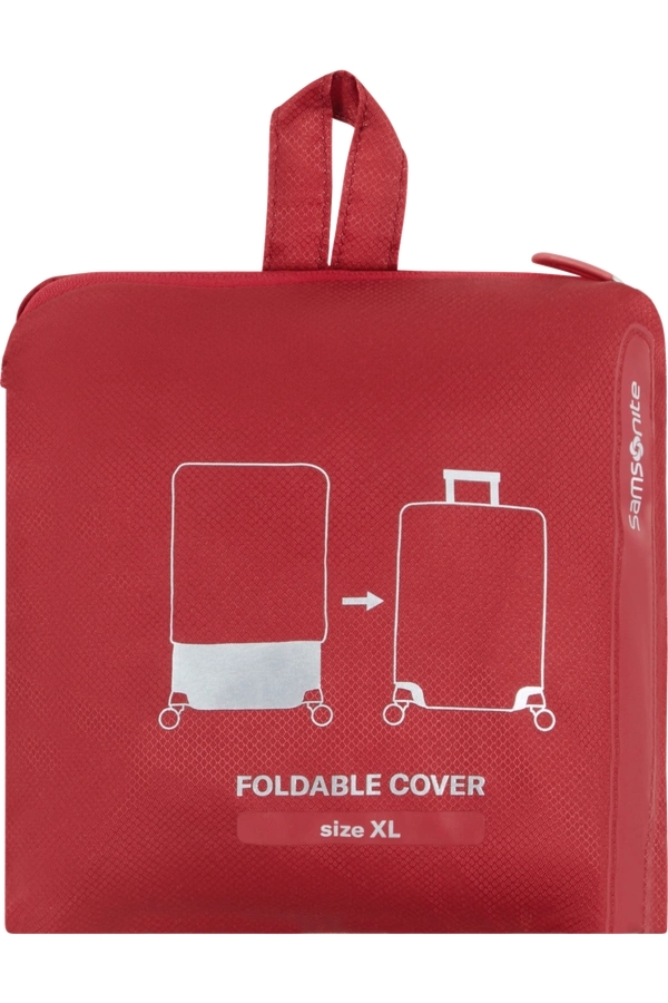 Pokrowiec na walizkę Samsonite XL czerwony