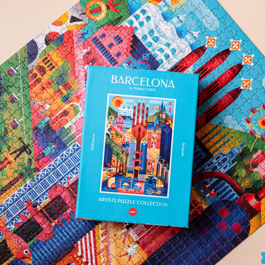 Puzzle Artystyczne Barcelona