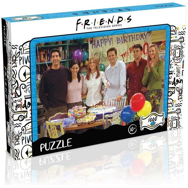 Image of Puzzle Przyjaciele Happy Birthday 1000