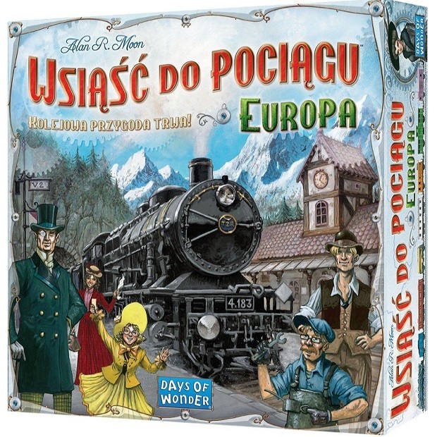 Image of Gra Planszowa Wsiąść do Pociągu: Europa