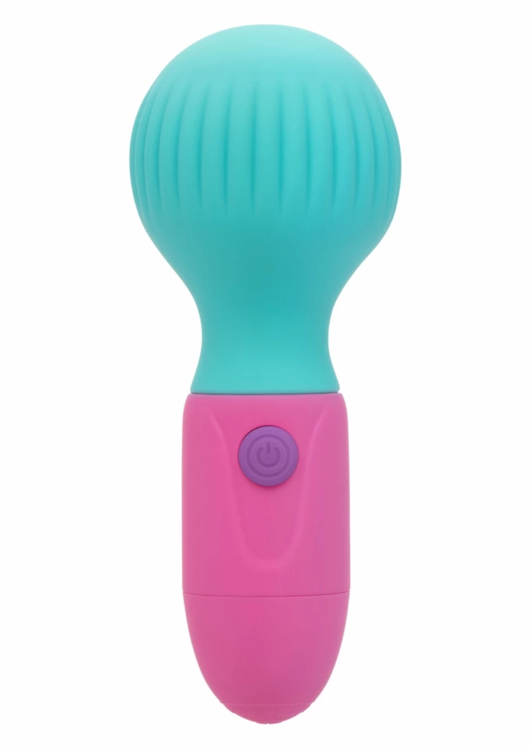 CalExotics Naughty Bits To The Max Wand mini masażer silikonowy, 10 trybów, IPX7, USB
