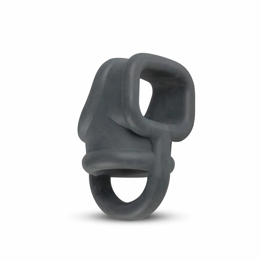 Boners Liquid Silicone Separator Pierścieniowy – elastyczny system anatomiczny, czarny