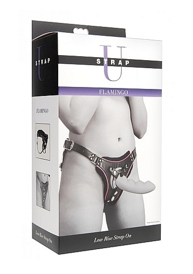 Flamingo - Uprząż na dildo z niskim stanem AE570 - Flamingo Low Rise Strap On