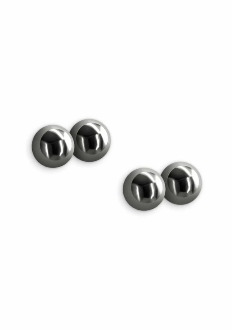 NS Novelties Nipple Clamps M1 regulowane klamry metalowe z silikonowymi końcówkami