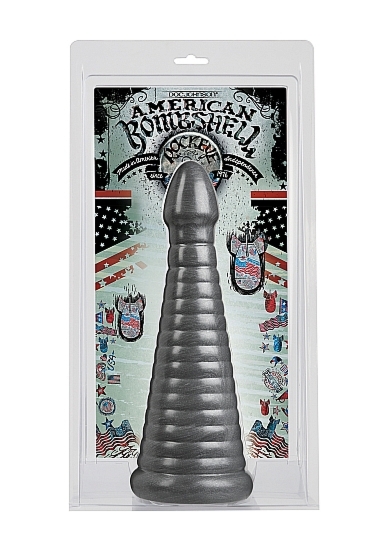  DUŻY STYMULATOR ANALNY 0270-38-CD - Rockeye - Gun Metal