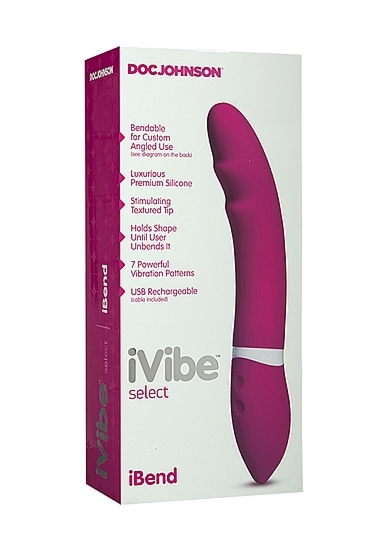 Wibrator Dowolnie Wyginany - Różowy 6027-11-BX - iVibe Select - iBend - Pink 