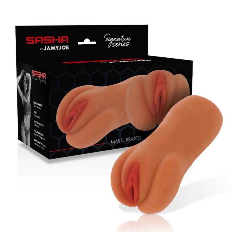 Jamyjob Signature Sasha – anatomiczna maszyna intymna TPR 14 cm, ergonomiczny model