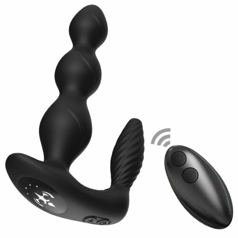 ARMONY MANFUN – wibrator i stymulator zdalnie sterowany, czarny, 9 trybów, akumulator USB