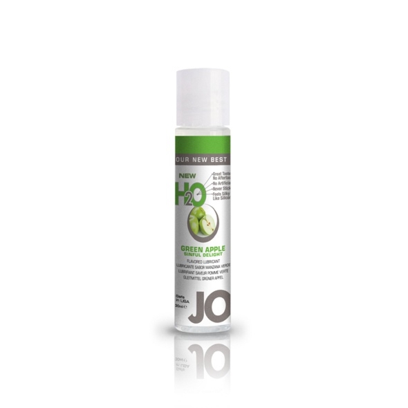 SexShop - Lubrykant smakowy - System JO H2O Lubricant Apple 30 ml JABŁKO