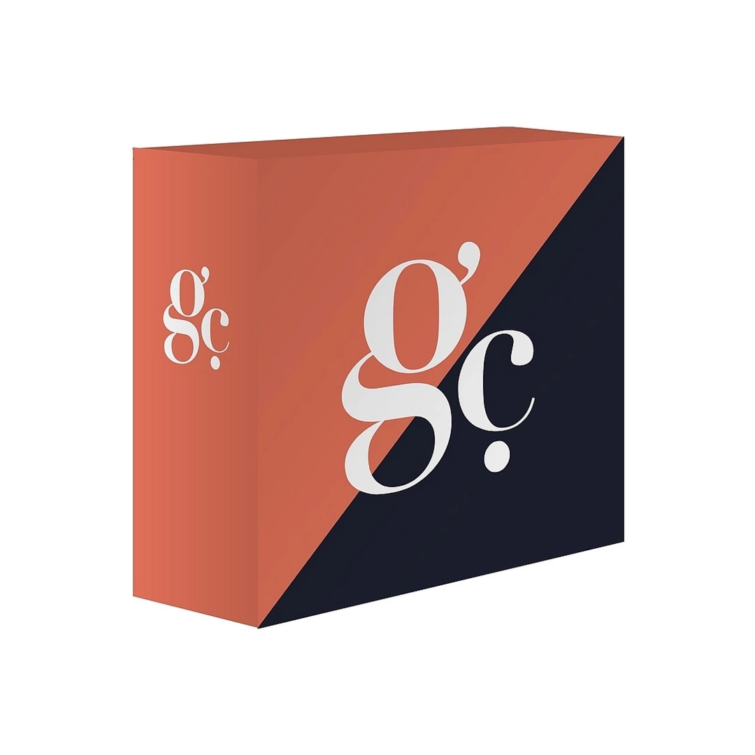 Signbox GC ekspozytor reklamowy na slatwall, składany, wytrzymały karton