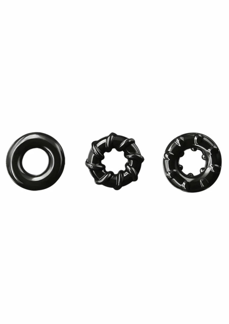 Renegade Dyno Rings elastyczne pierścienie TPE, różne rozmiary i kolory, zestaw