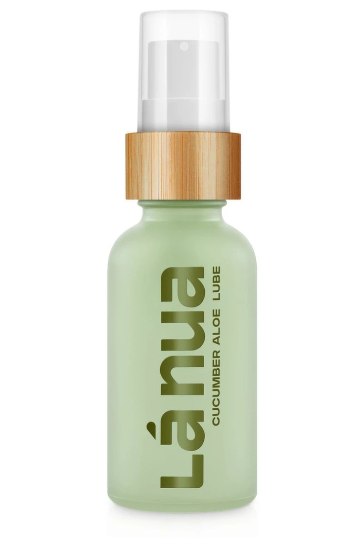 LA NUA Cucumber Aloe nawilżający żel intymny 30ml z ogórkiem i aloesem, szklana butelka