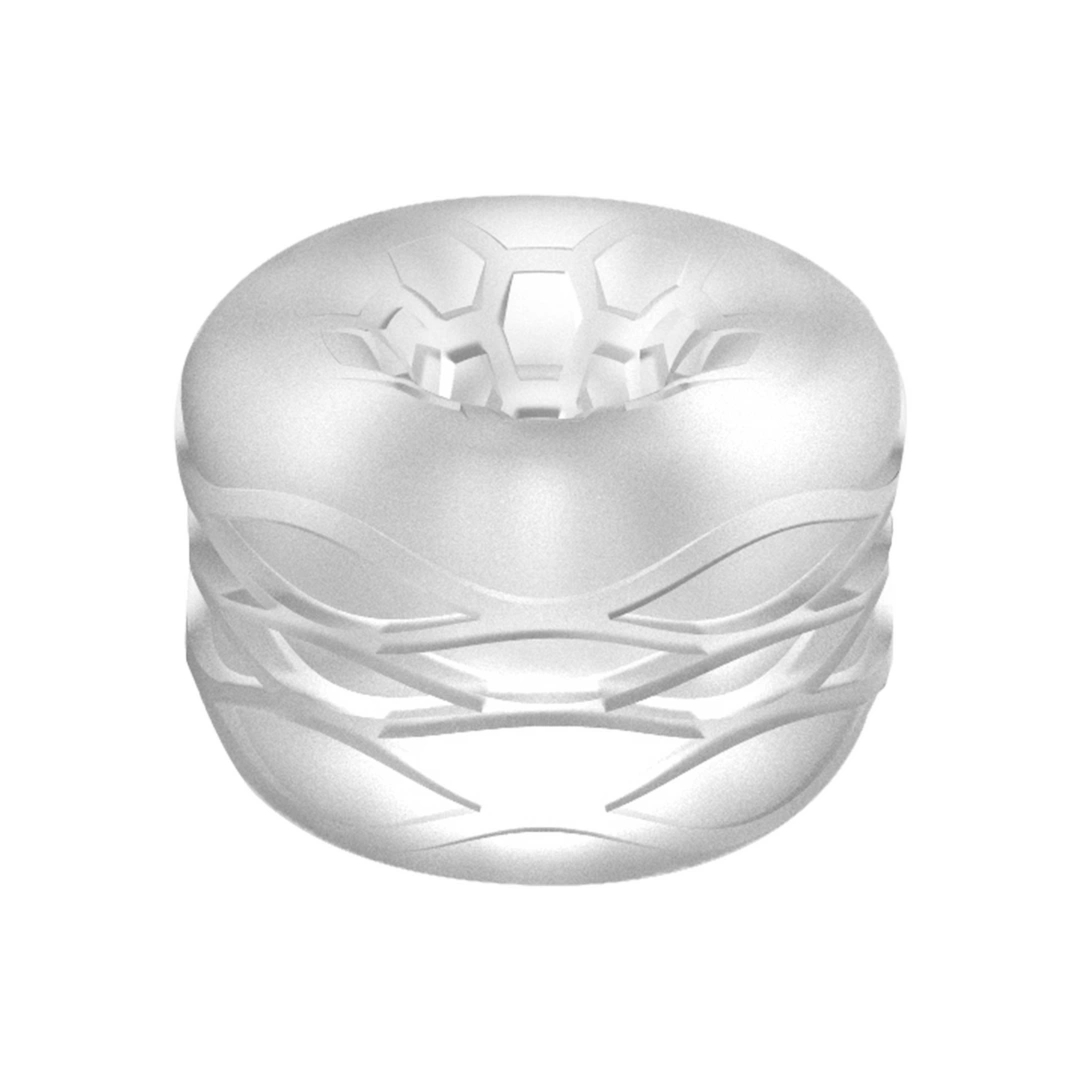 SONO No.93 elastyczna osłona intymna ze stoperem, TPE, 4 cm, transparentna
