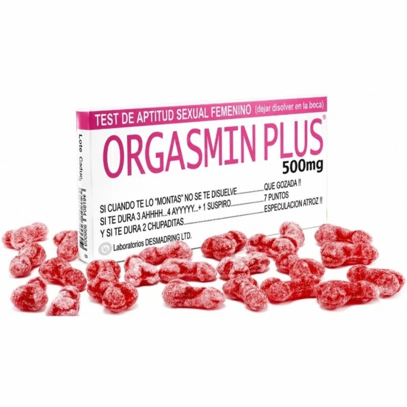 Diablo Goloso Orgasmin Plus pudełko na cukierki owocowe 500mg – tematyczny gadżet imprezowy