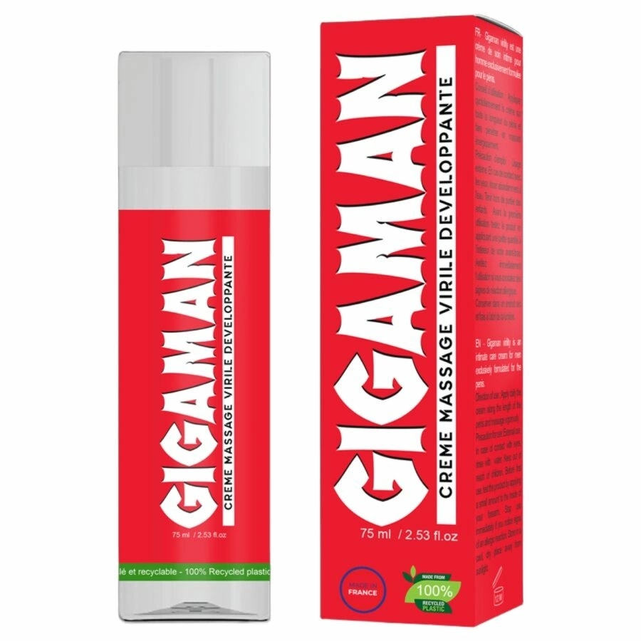 RUF GIGAMAN krem dla mężczyzn 100ml – pielęgnacja, mikrokrążenie, hipoalergiczny