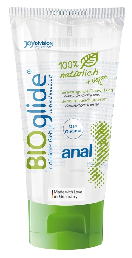 Bioglide Anal 80ml – medyczny żel intymny wodny, bezzapachowy, Joydivision