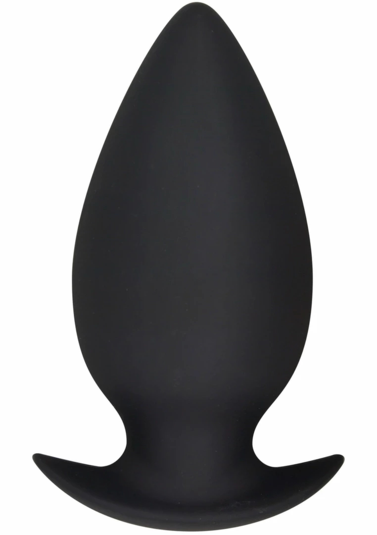 TOYJOY Bubble Butt Player Pro – silikonowy anatomiczny plug, szeroka podstawa, czarny