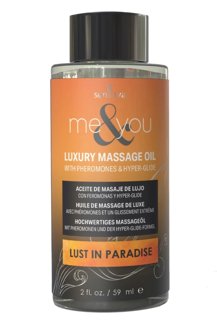 Sensuva Me & You Olejek do masażu Lust in Paradise 59ml, luksusowy, z feromonami