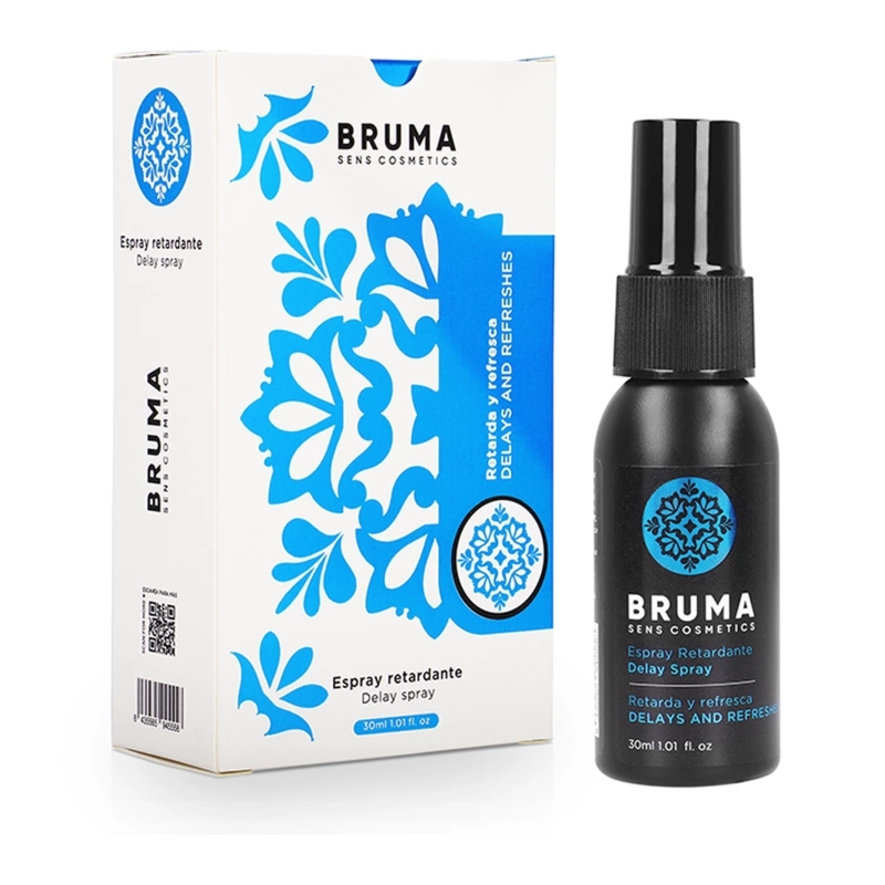 BRUMA Spray Odświeżający Opoźniający 30ml – precyzyjna aplikacja, chłodząca formuła