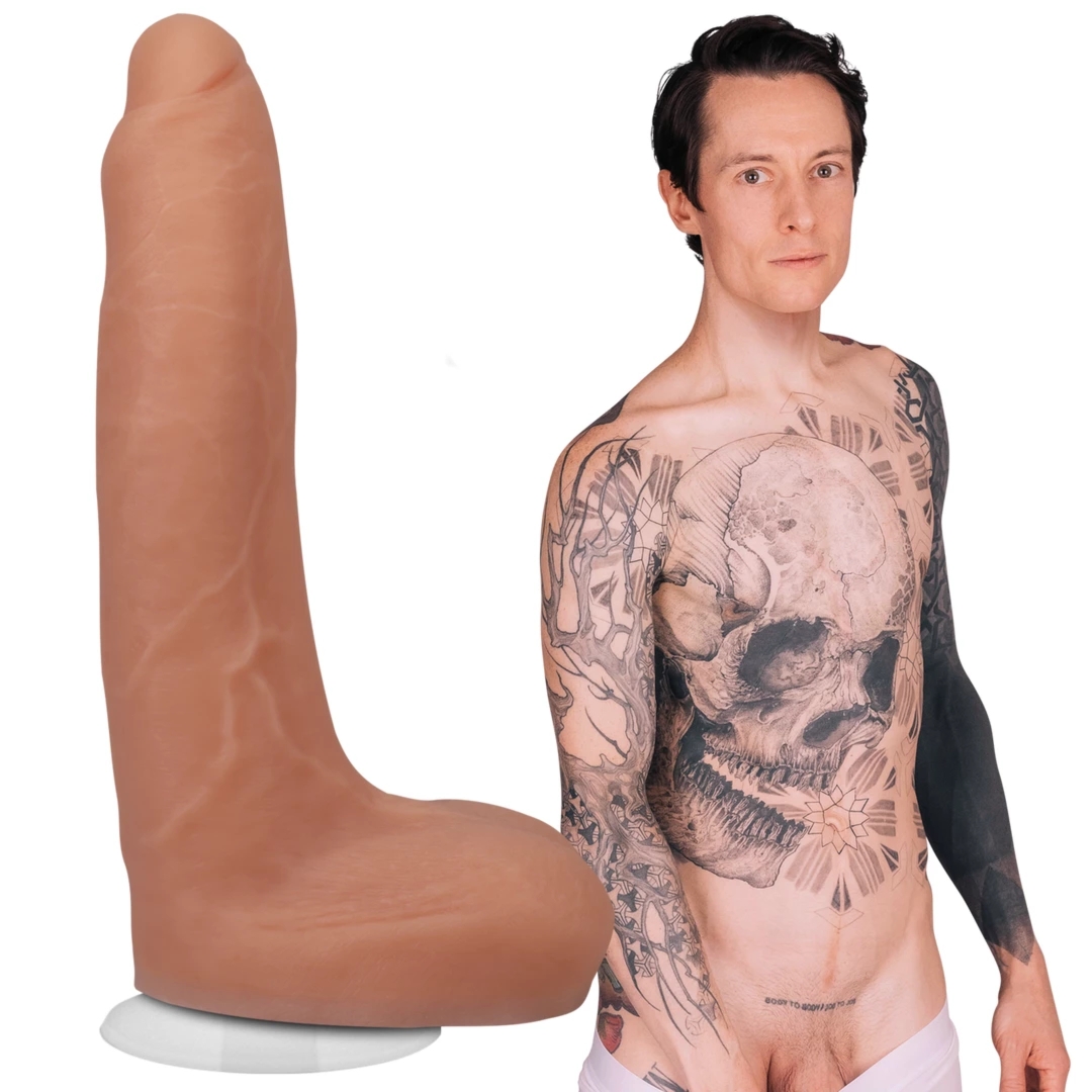 Doc Johnson Owen Gray ULTRASKYN 22 cm – model z systemem Vac-U-Lock, anatomiczny
