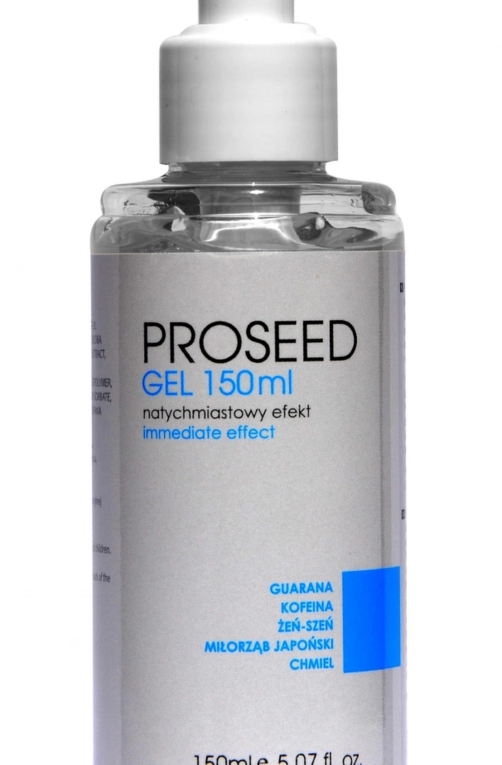 Lovely Lovers PROSEED GEL 150 ml – żel intymny dla mężczyzn z guaraną, nawilżający, dozownik