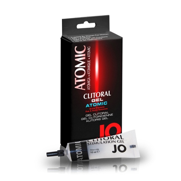 SexShop - Żel stymulujący łechtaczkę - System JO Clitoral Gel Atomic 10 cc Siła 4
