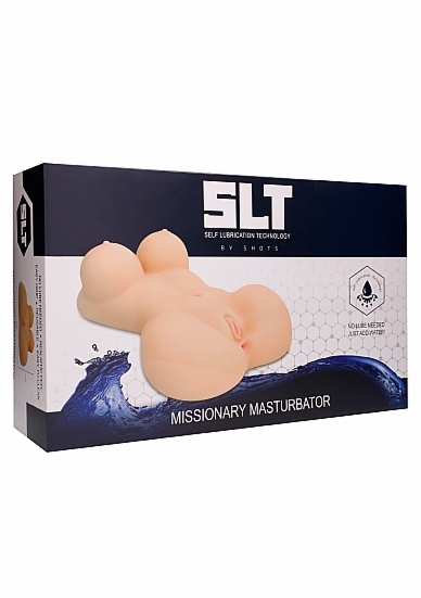 MASTURBATOR pochwa cycuszki CAŁY TYŁÓW - Self Lubrication Missionary Masturbator - Flesh