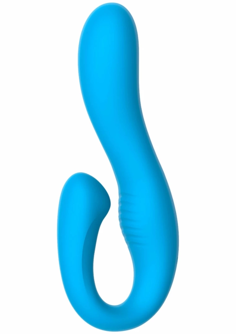TOYJOY The Skyler Rabbit Vibrator silikonowy, 7 trybów, podwójny silnik, fioletowy