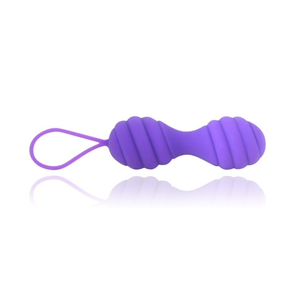 SexShop - Kulki stymulujące - Maia Toys Duo Balls Neon Purple