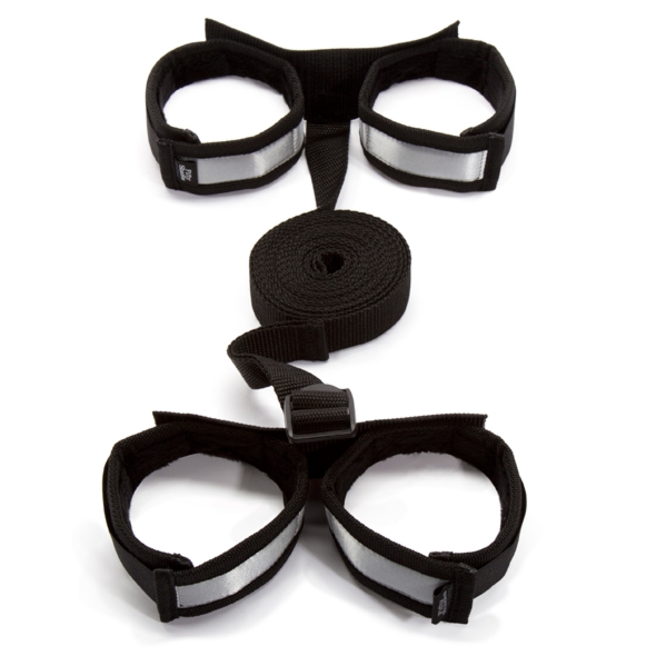 SexShop - Pasy do rozciągnięcia na łóżku - Fifty Shades of Grey Under the Bed Stretcher - online