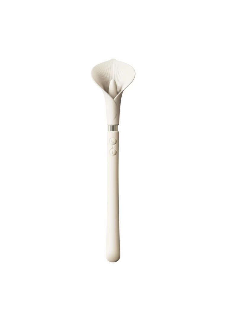 Zalo Calla Stimulator silikonowy model z ergonomicznym uchwytem, fioletowy, wielofunkcyjny system