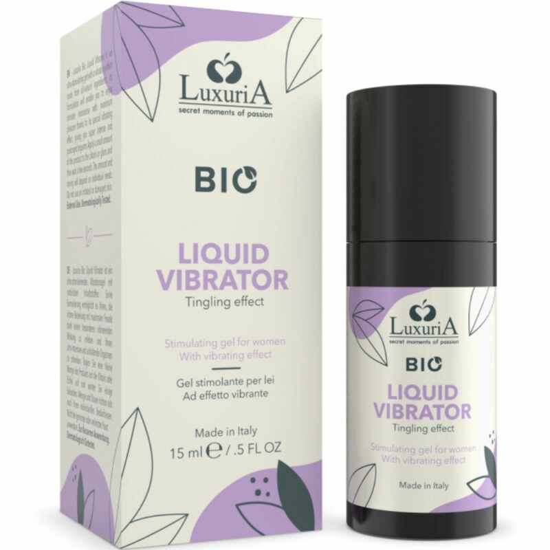 Intimateline Luxuria Biożel Stymulujący Wibracyjny 15 ml – naturalna formuła, testowany dermatologicznie