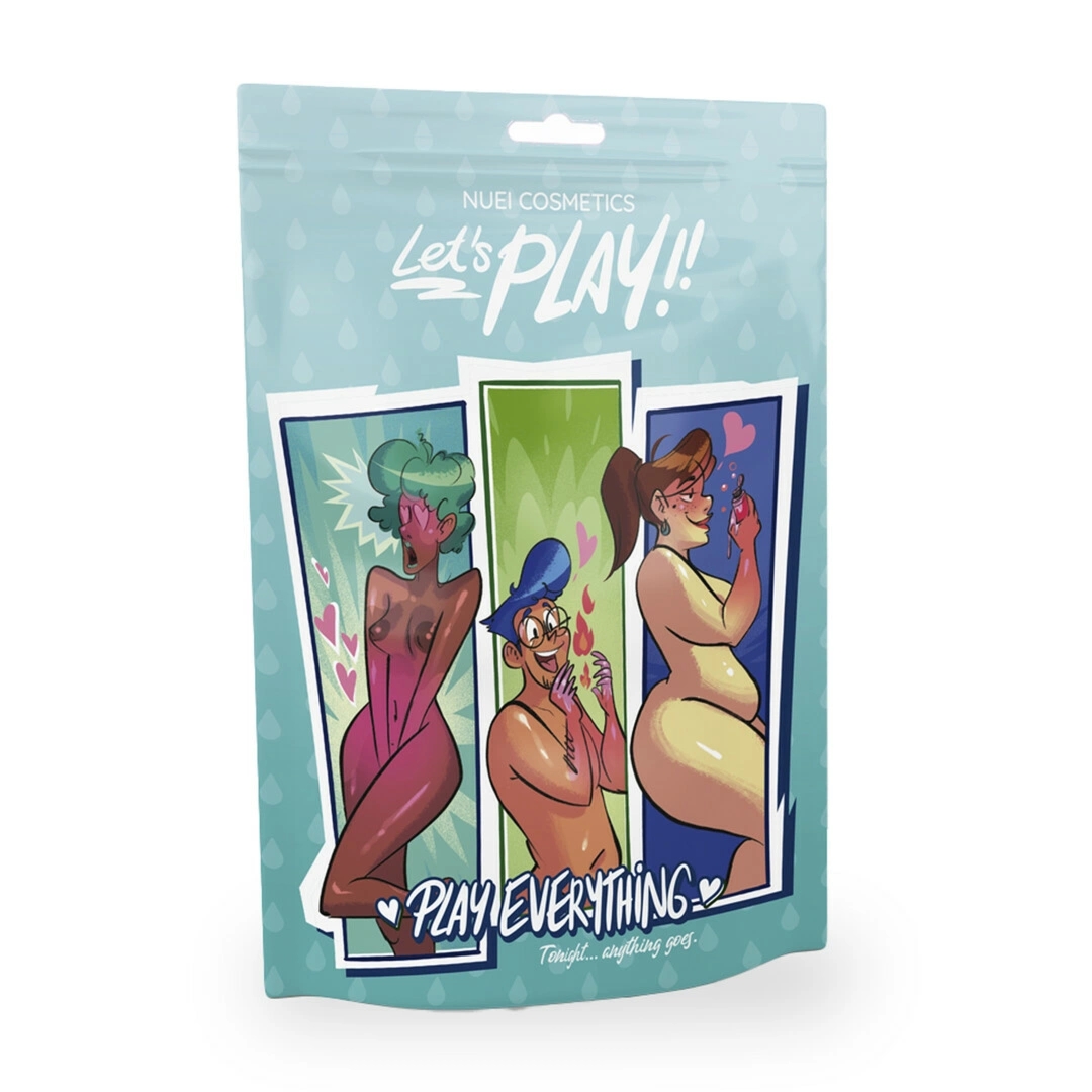 NUEI Let's Play!! Play Everything Classic zestaw prezentowy kosmetyków intymnych z lubrykantem