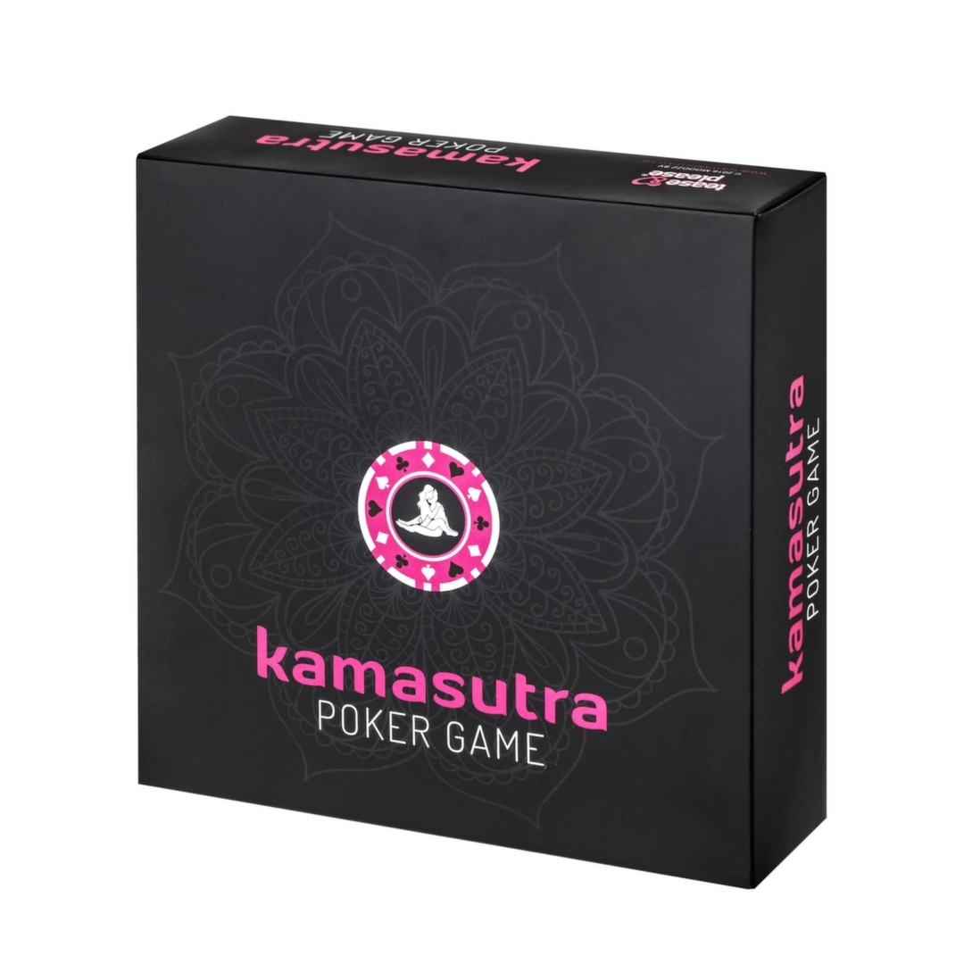 Kama Sutra Poker Game NL-EN-DE-FR – Gra karciana dla dorosłych, wielojęzyczna, ilustracje