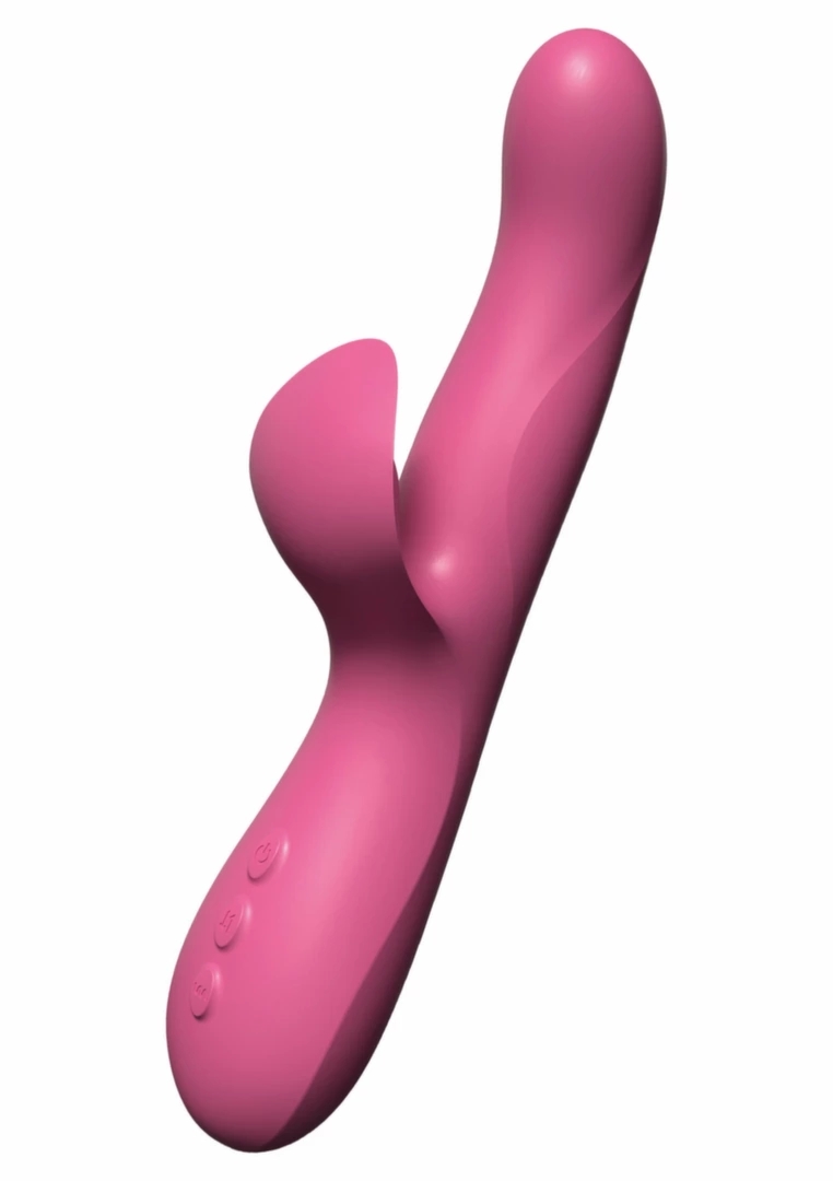 TOYJOY Venus II Vibrator – model z funkcją ruchu i rotacji, Designer Edition, silikon medyczny