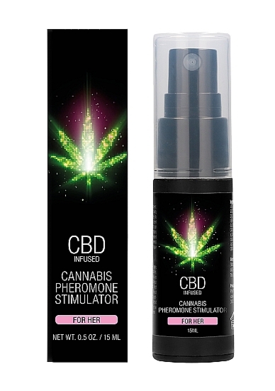 Feromony z olejem konopnym dla kobiet - CBD Cannabis Pheromone Stimulator For Her - 15ml