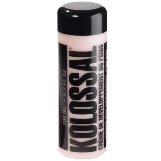 SexShop - Krem do powiększania penisa - KOLOSSAL - duża butelka