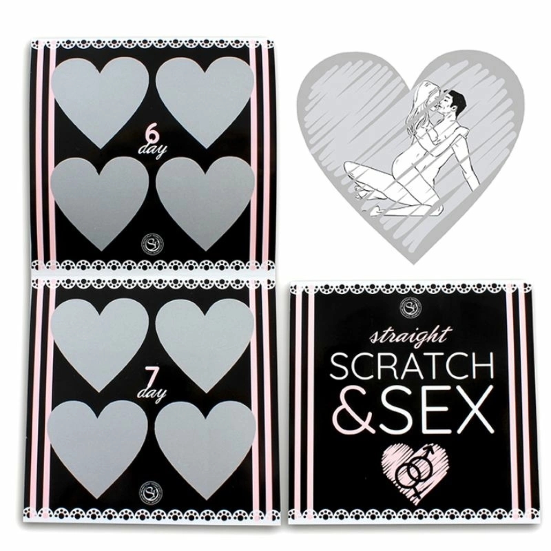 Secret Play Scratch & Fun – Gra dla Par Heteroseksualnych, 7 dni, 5 języków