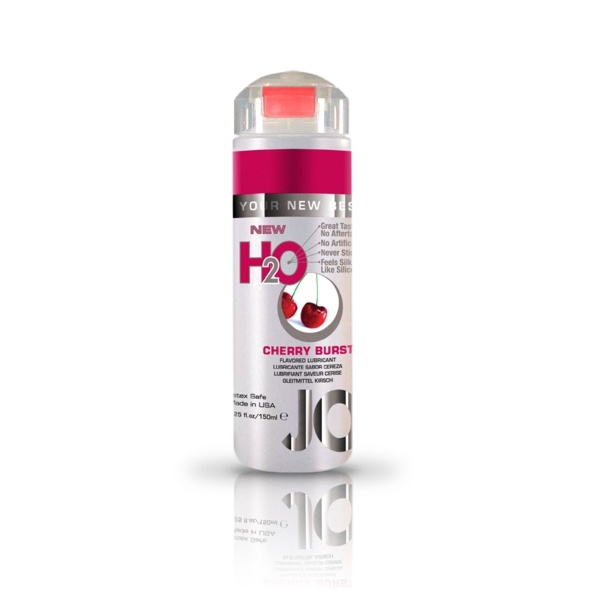 SexShop - Lubrykant smakowy - System JO H2O Lubricant Cherry 150 ml WIŚNIA