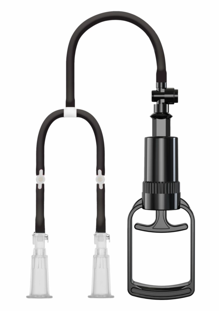 She.E.O Vacuum Nipple Pleasure Pump S/M pompka prożniowa do piersi z szybkozłączką
