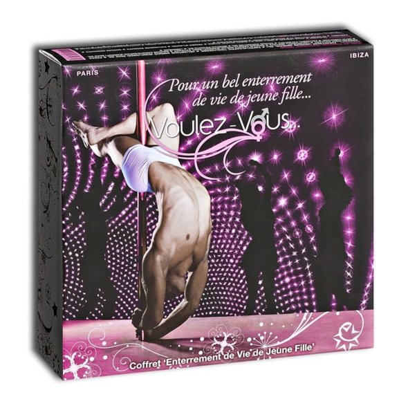 SexShop - Słodko erotyczny zestaw prezentów Voulez-Vous... - Gift Box Girls Bachelor Party